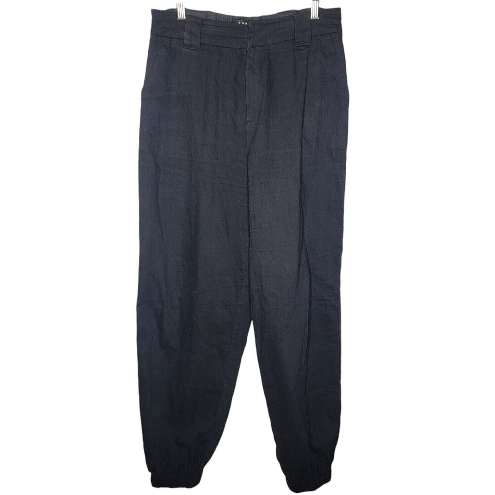 I.AM.GIA Large Jogger Pants Black‎ Women's L Career Work Baggy